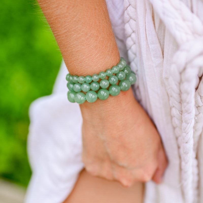 Bracelet Aventurine 8mm | Univers Minéral