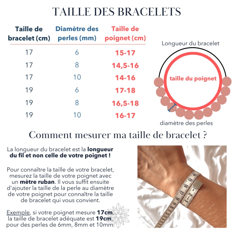 Bracelet Calcédoine bleue | Univers Minéral