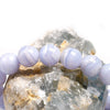Bracelet Calcédoine bleue | Univers Minéral
