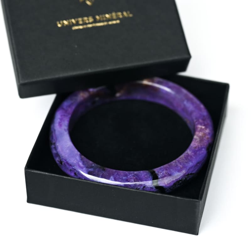 Bracelet Charoïte Jonc | Univers Minéral