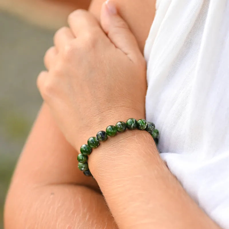 Bracelet Diopside Chromifère