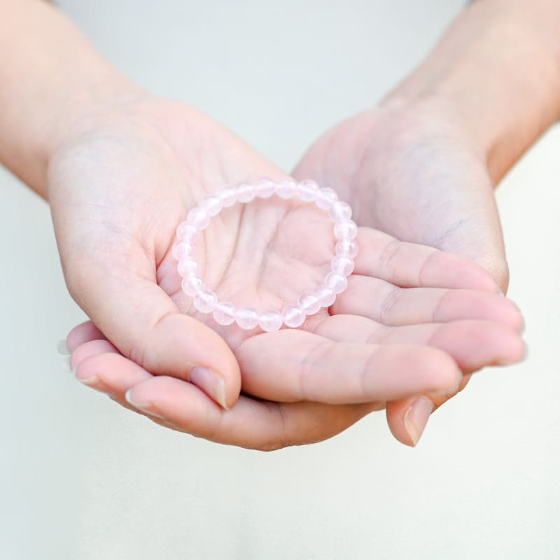 Bracelet enfant Quartz Rose 6mm | Univers Minéral