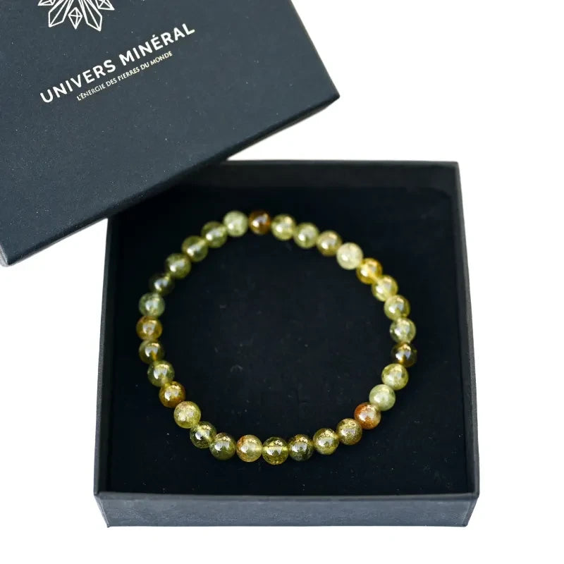 Bracelet Grenat Vert