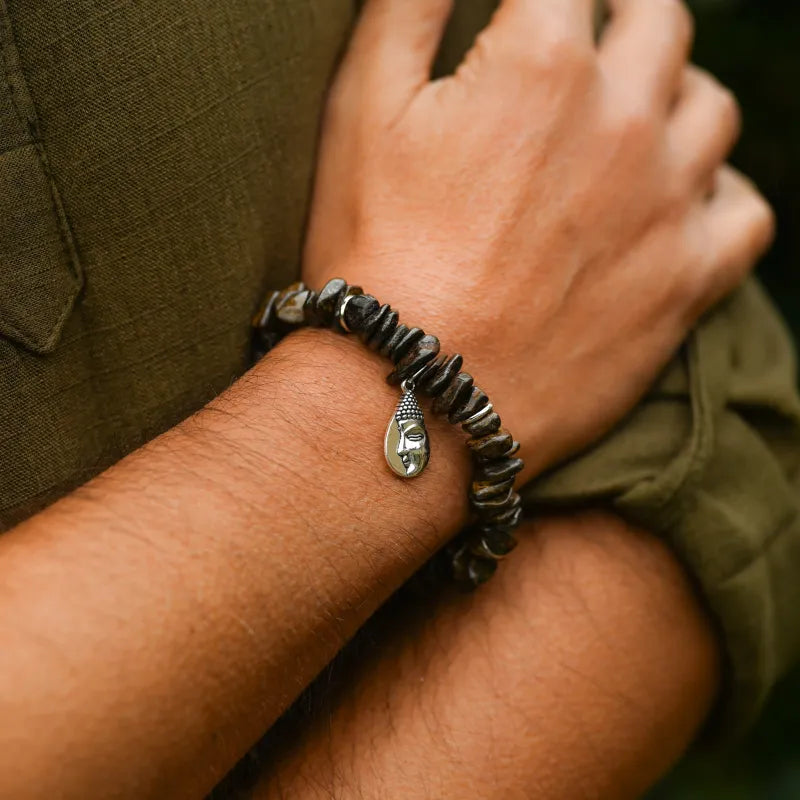 Bracelet Homme en Bronzite