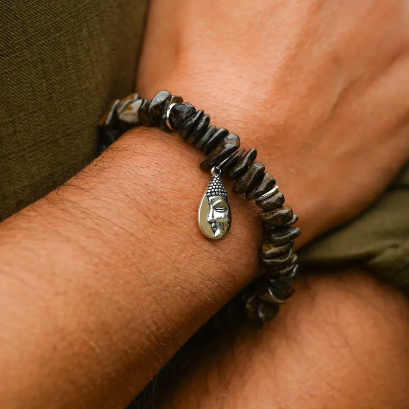 Bracelet Homme en Bronzite