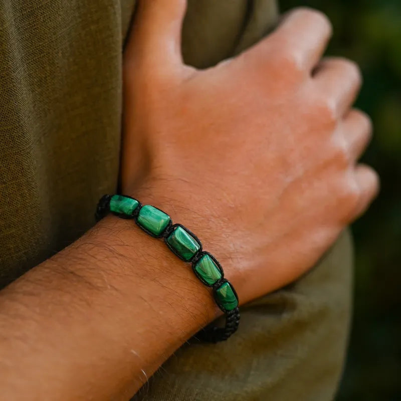 Bracelet Homme Malachite