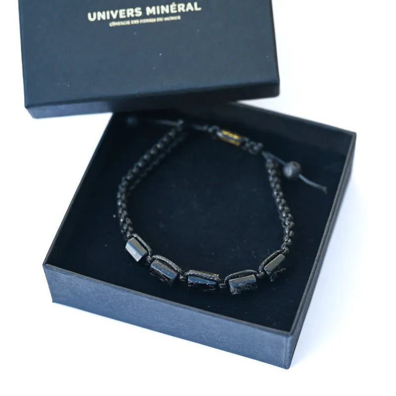 Bracelet Homme Tourmaline Noire