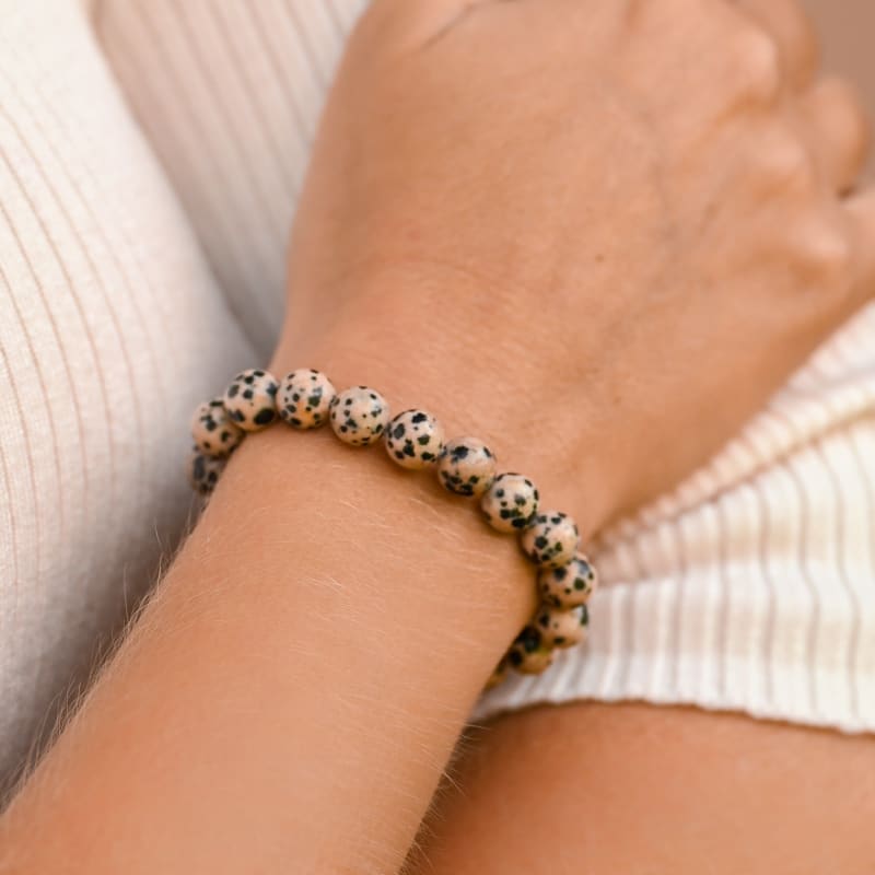 jaspe dalmatien bracelet