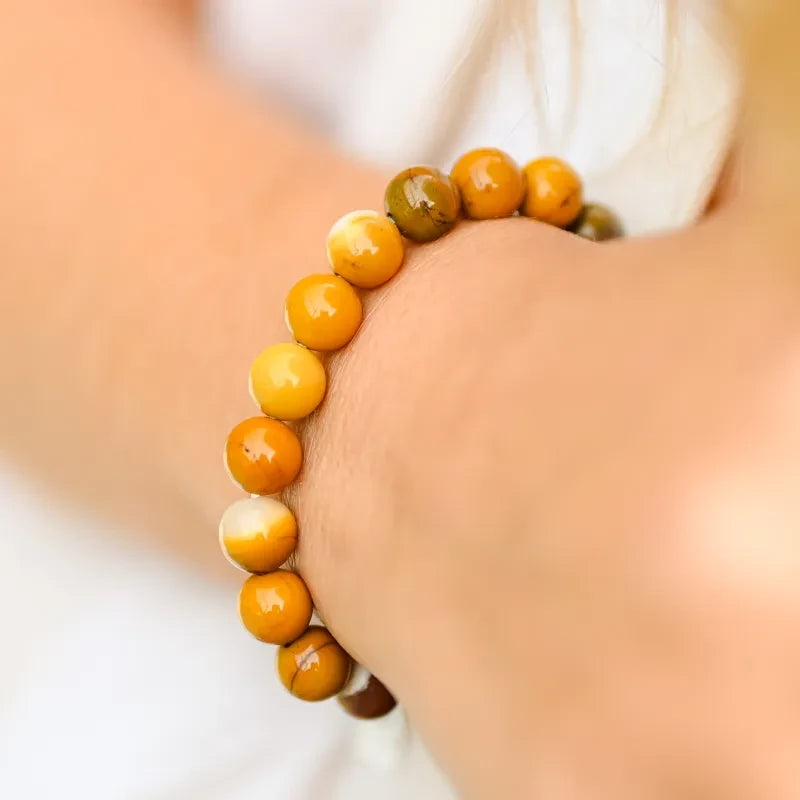 Bracelet Jaspe Mokaïte