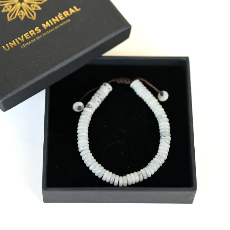 Bracelet Labradorite Blanche