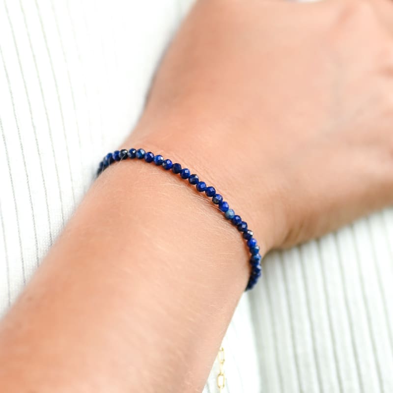 Bracelet lapis Lazuli Femme | Univers Minéral