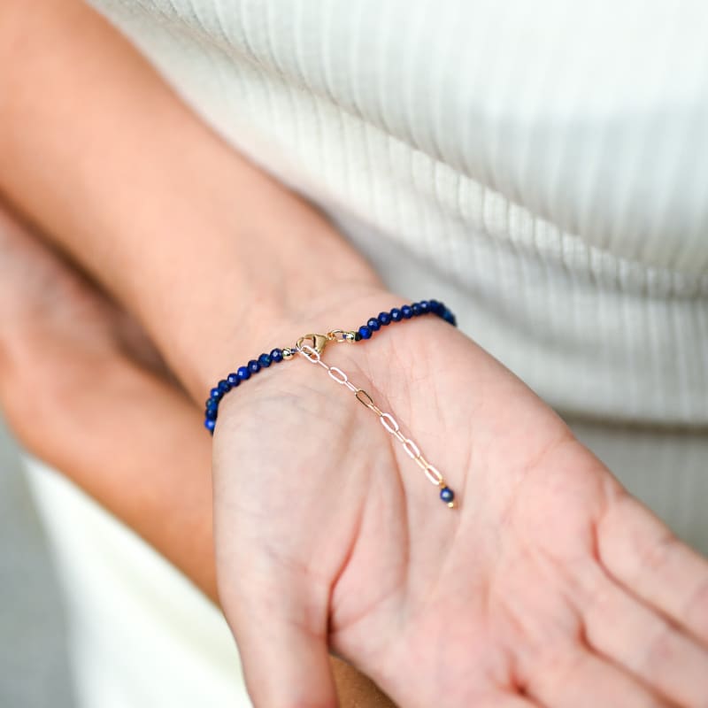 Bracelet lapis Lazuli Femme | Univers Minéral