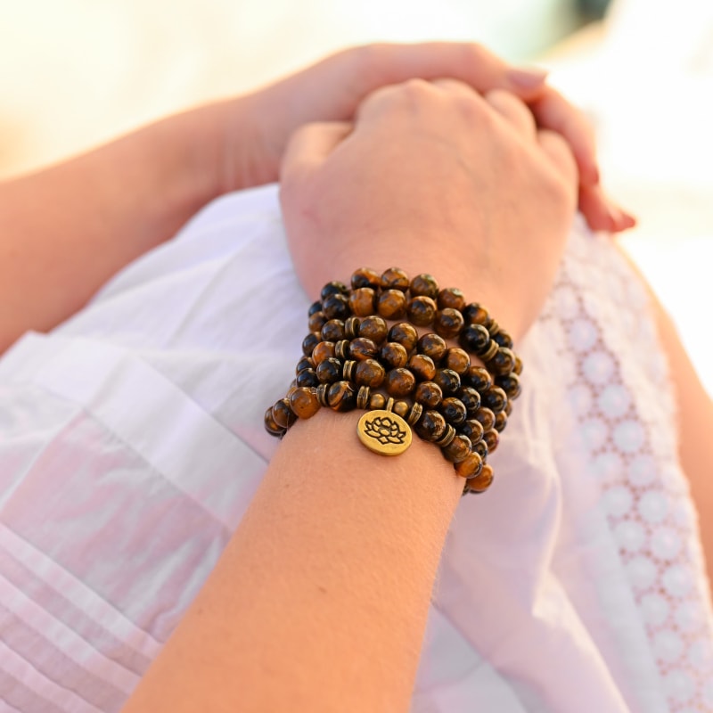 Bracelet Mala Oeil de tigre | AA