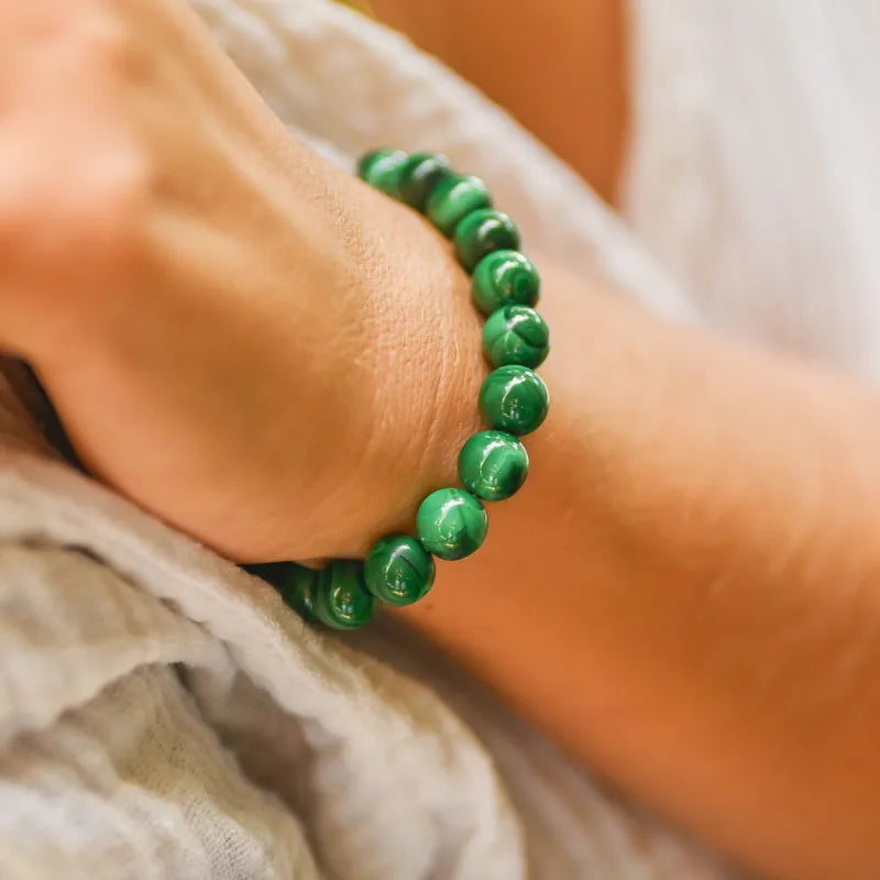 Bracelet Malachite 8mm