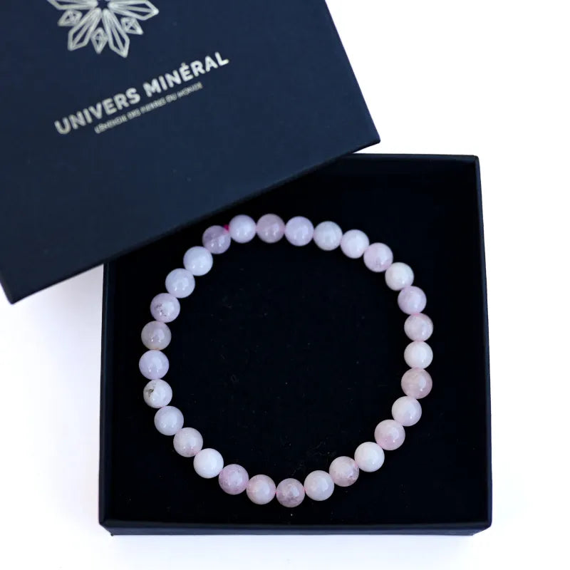 Bracelet Béryl, Aigue-marine, Morganite perles ovale | Cœur de Pierres Bracelet Béryl, Aigue-marine, Morganite perles ovale | Cœur de Pierres