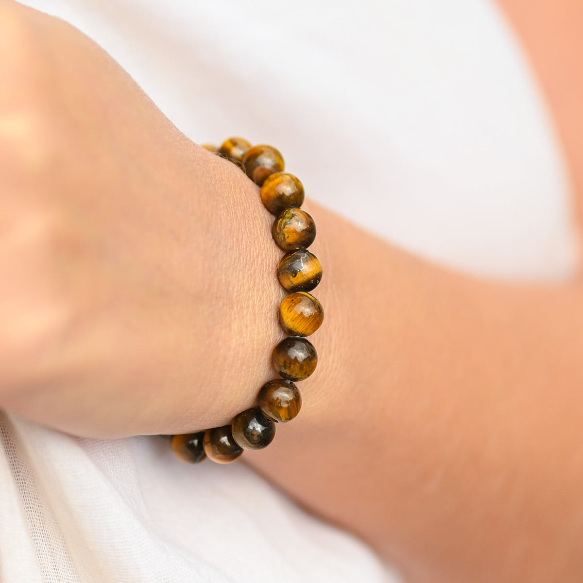 Bracelet Oeil de Tigre 8mm