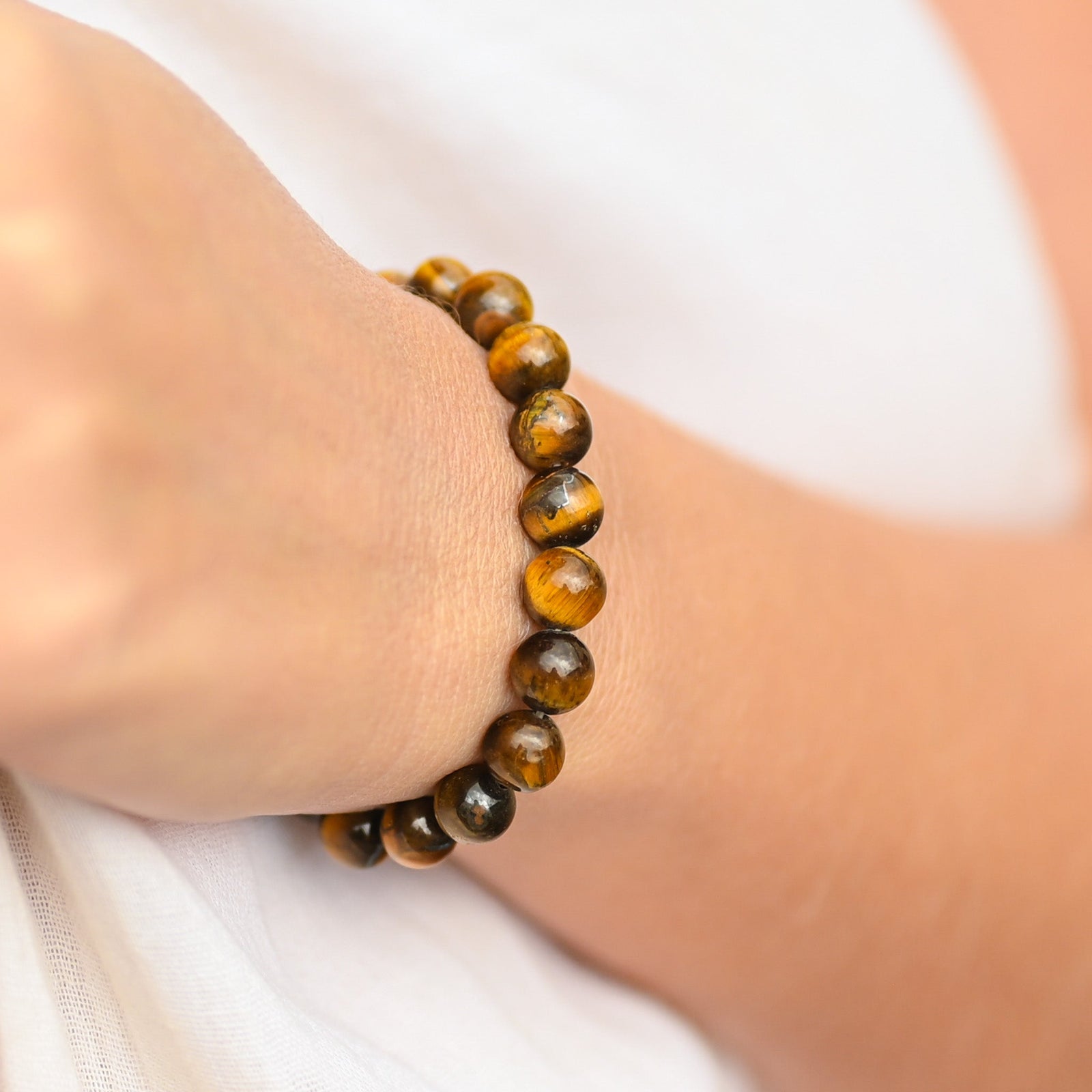 Bracelet Oeil de Tigre 8mm