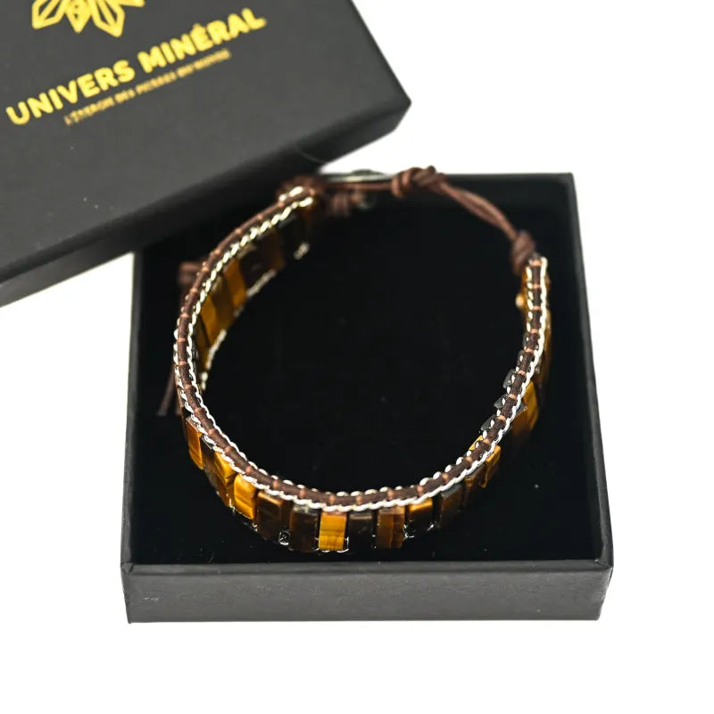 Bracelet Oeil de Tigre Homme