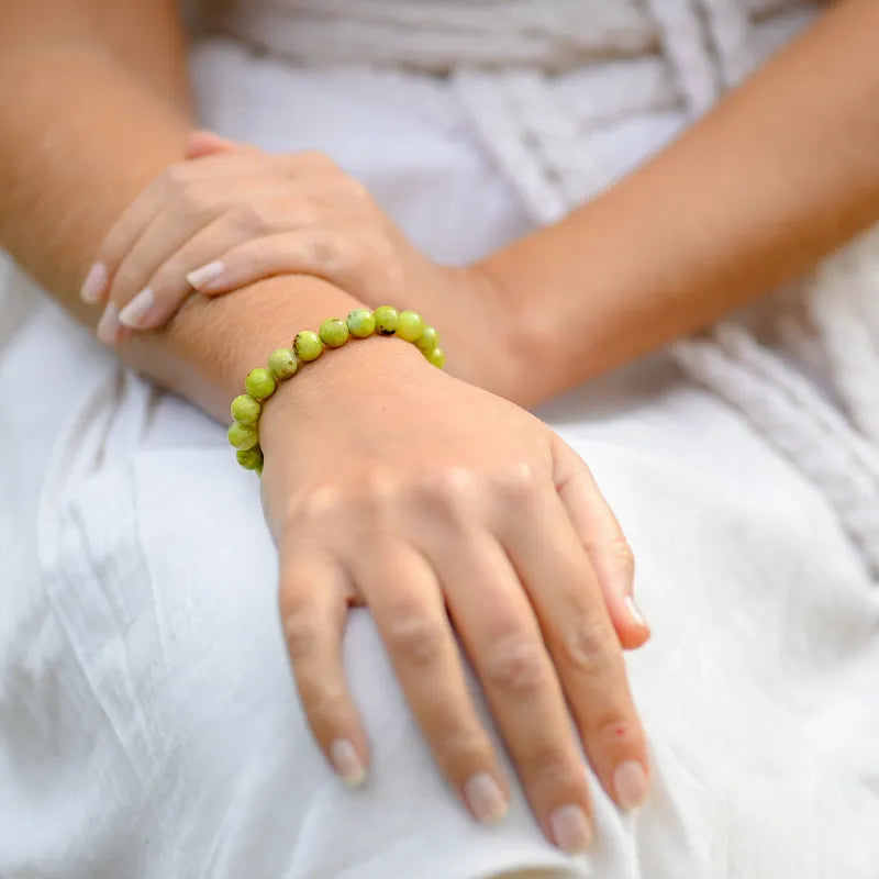 Bracelet Opale Verte