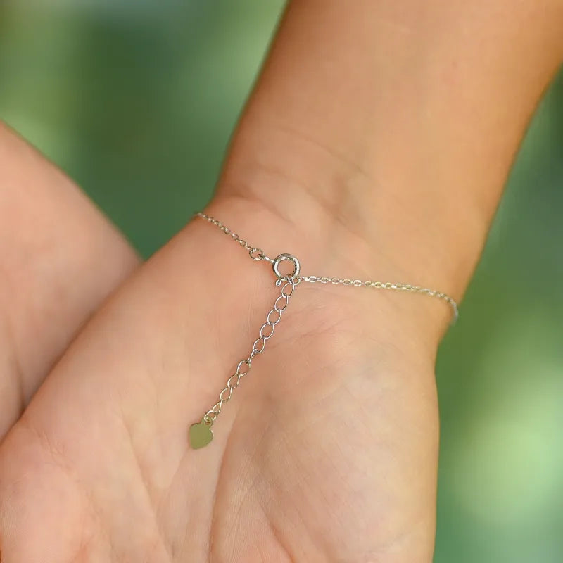 Bracelet réglable péridot