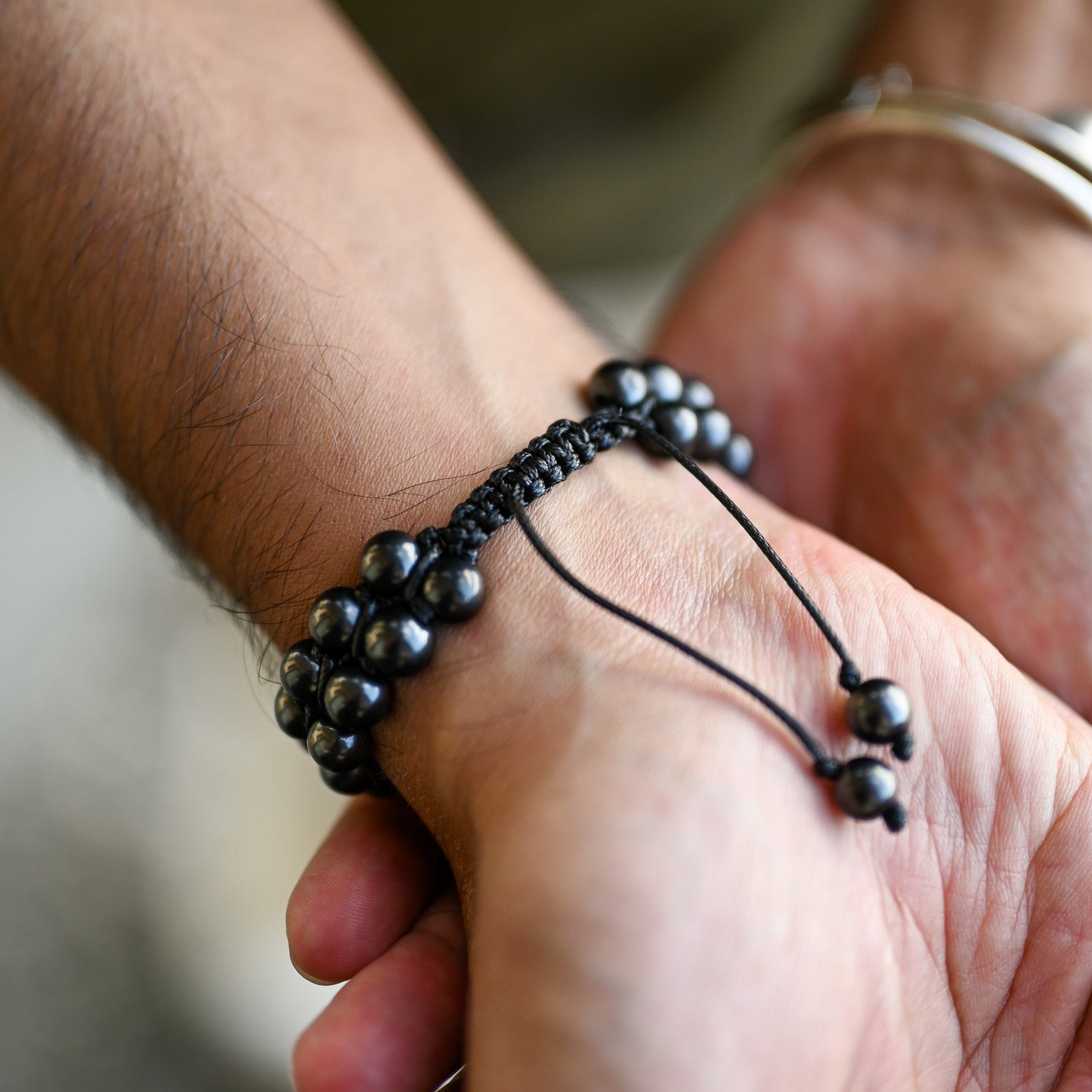 Bracelet Shungite Double Rang