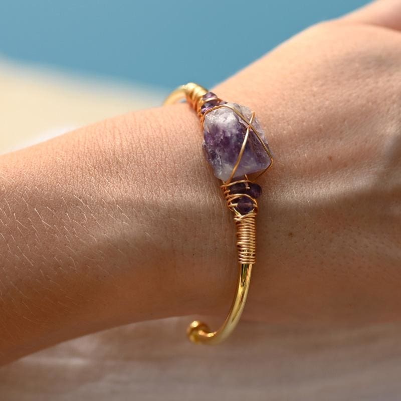 Bracelet Spirituelle - Améthyste | universmineral