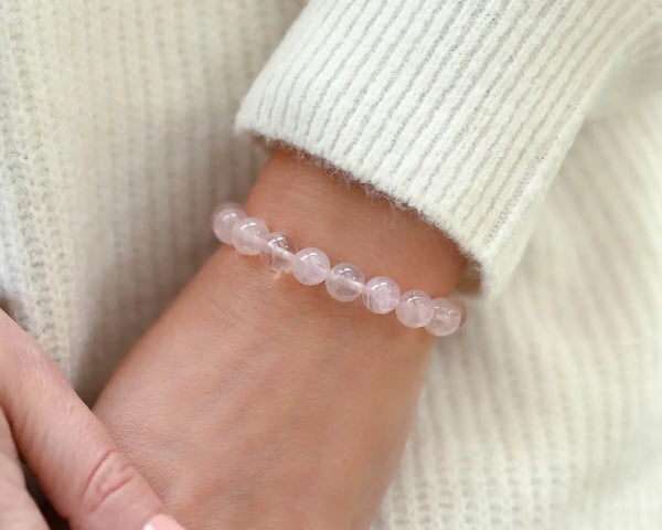Bracelet quartz rose