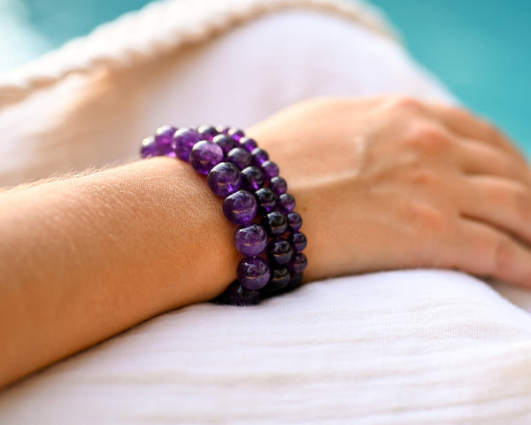 bracelet améthyste