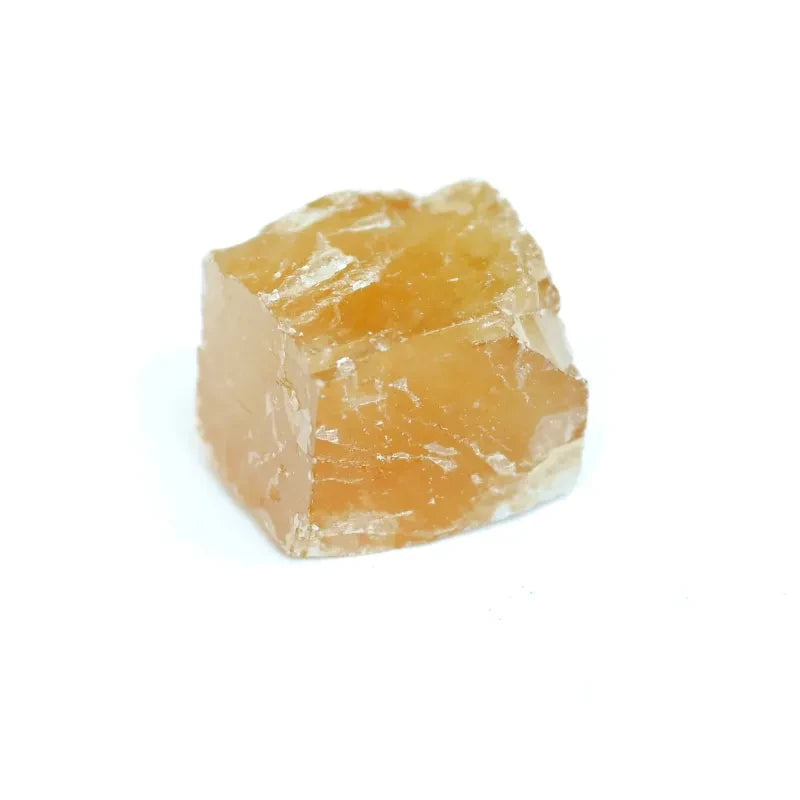 Calcite miel brute
