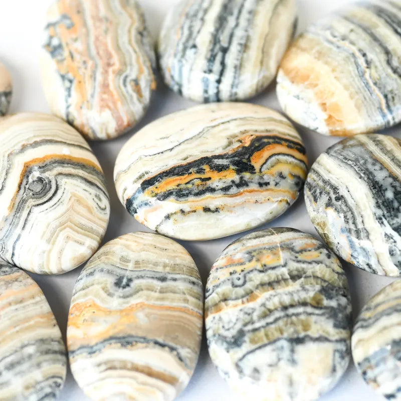 Calcite Zèbre - Galet