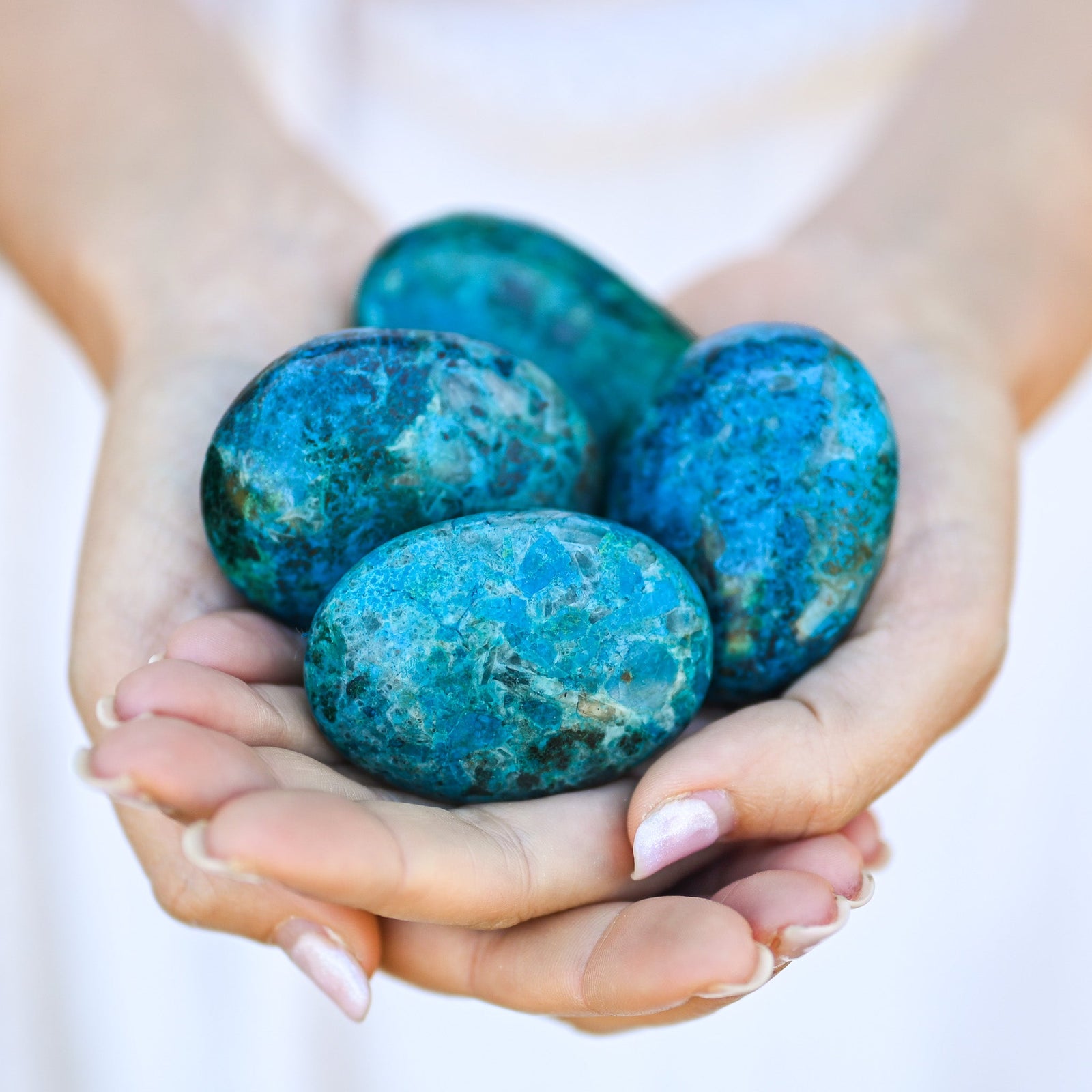 Chrysocolle - Galet