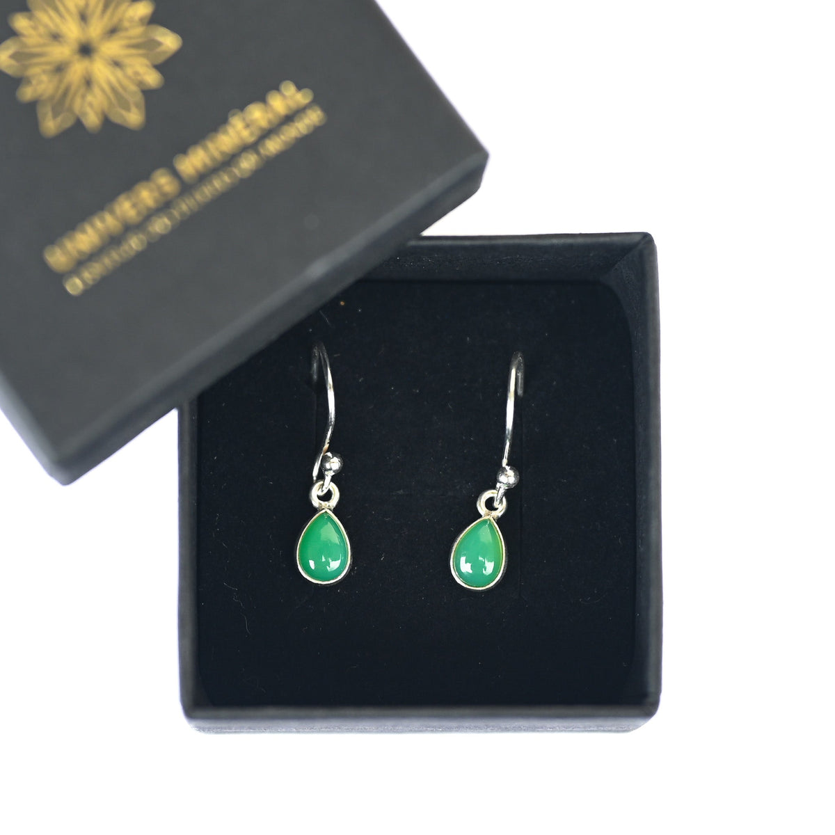 Chrysoprase - Boucles d’oreilles Argent