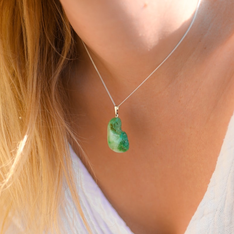 Chrysoprase Pendentif | Univers Minéral