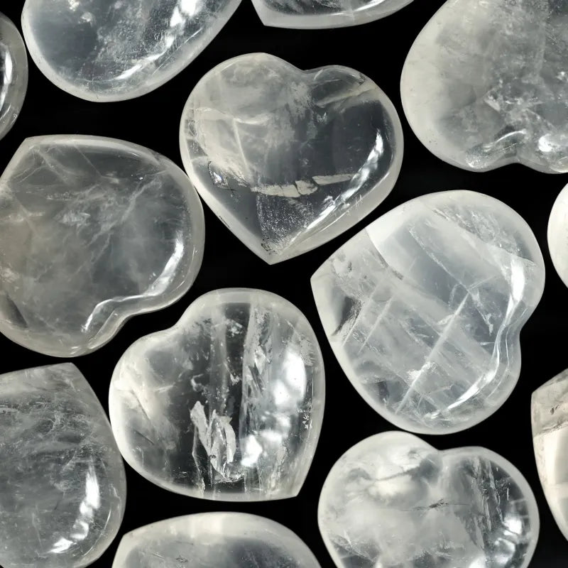 Coeur cristal de roche