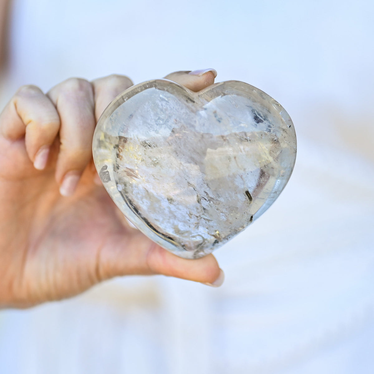 Coeur cristal de roche