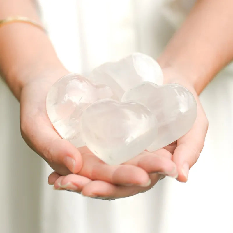 Coeur cristal de roche