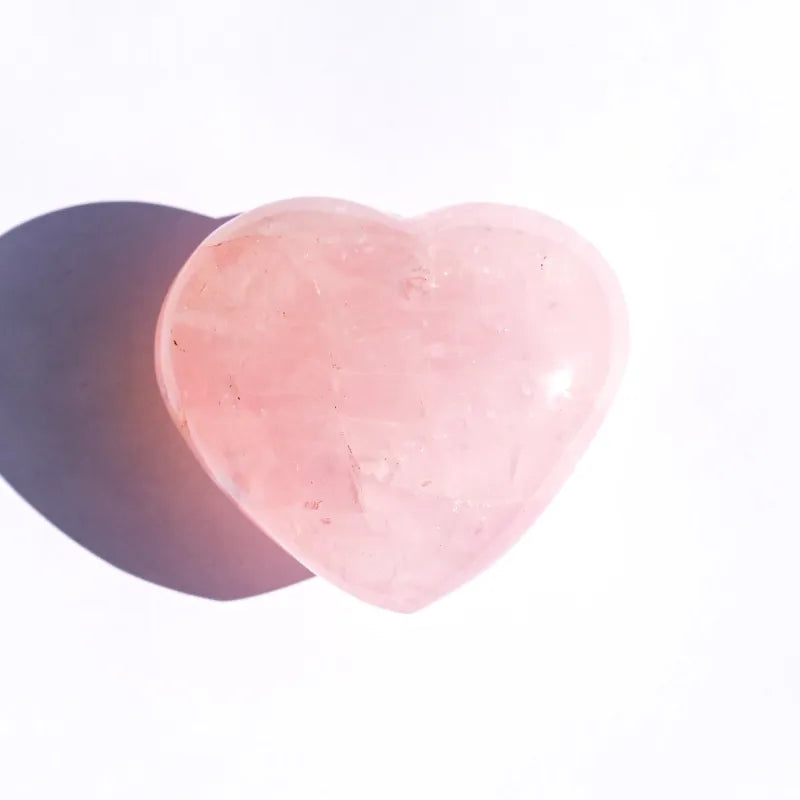 Cœur en Quartz Rose