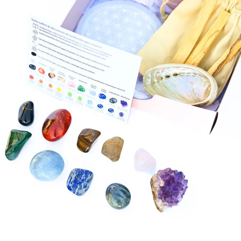Coffret Découverte de la Lithothérapie