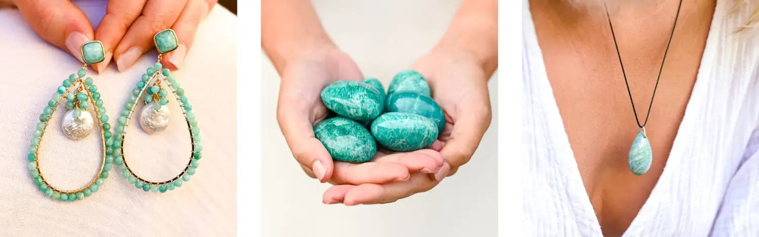 bijoux amazonite