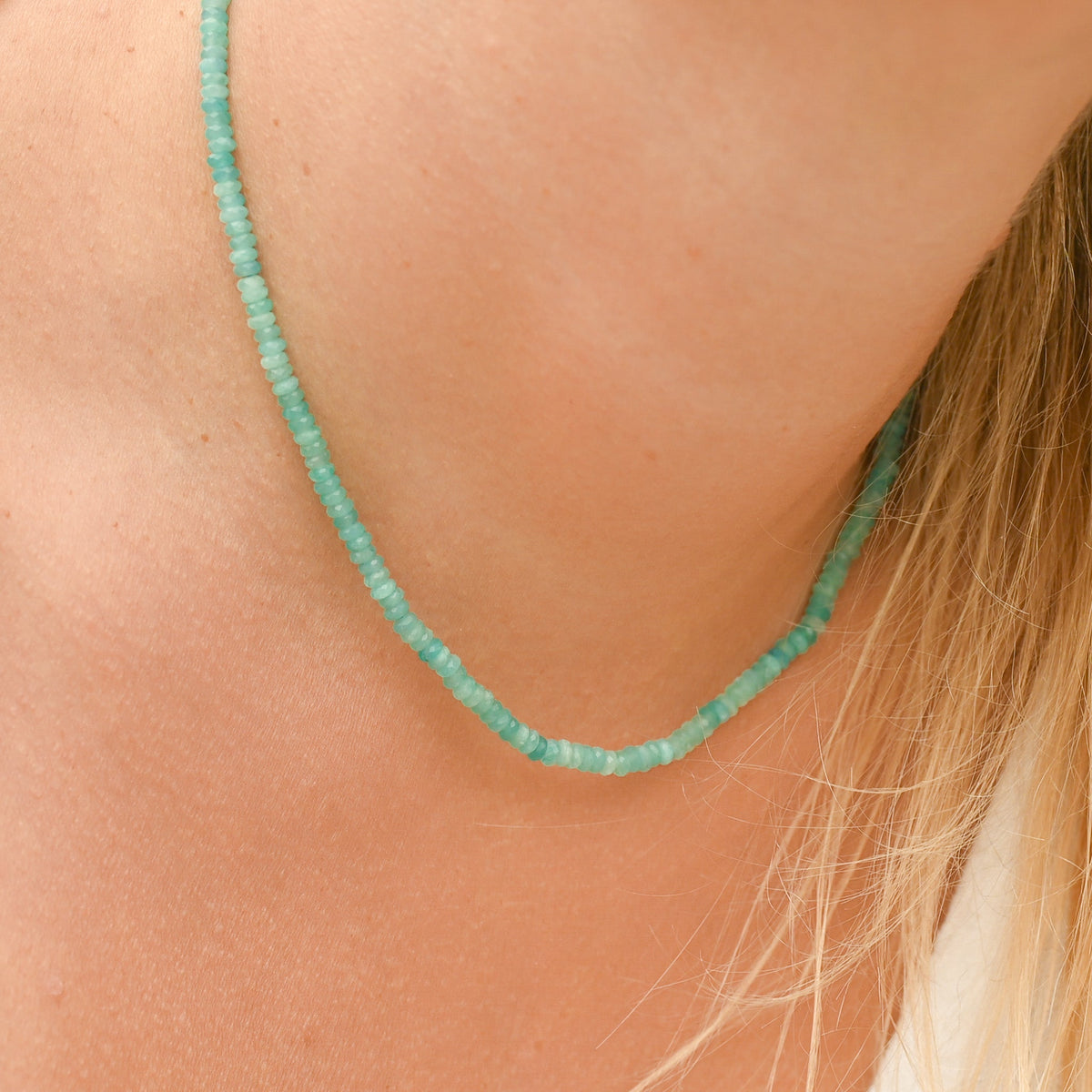 Collier Amazonite Femme