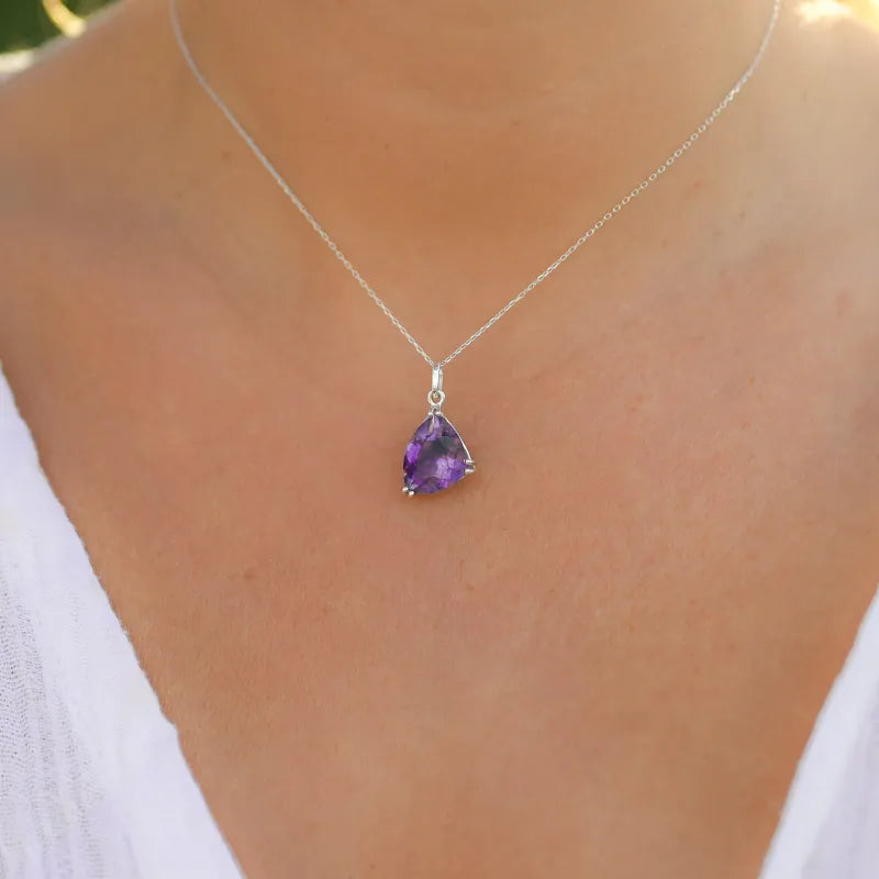 Collier ’Améthyste de Mahajanga’