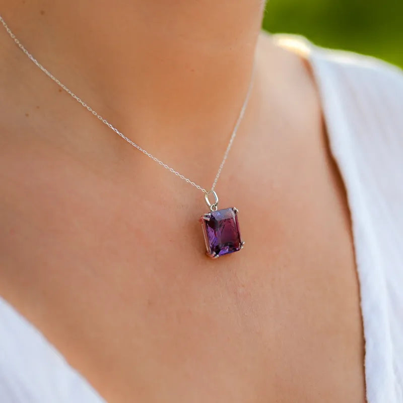 Collier ’Améthyste de Mahajanga’