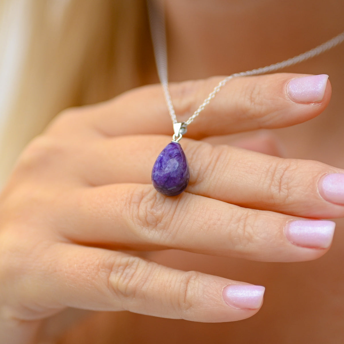 Collier Charoïte