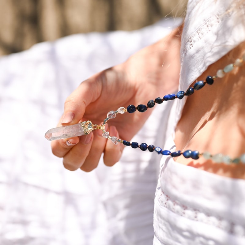 Collier Lapis Lazuli Aura | Univers Minéral