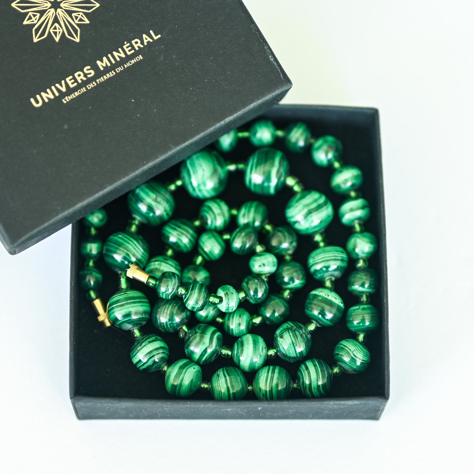 Collier malachite