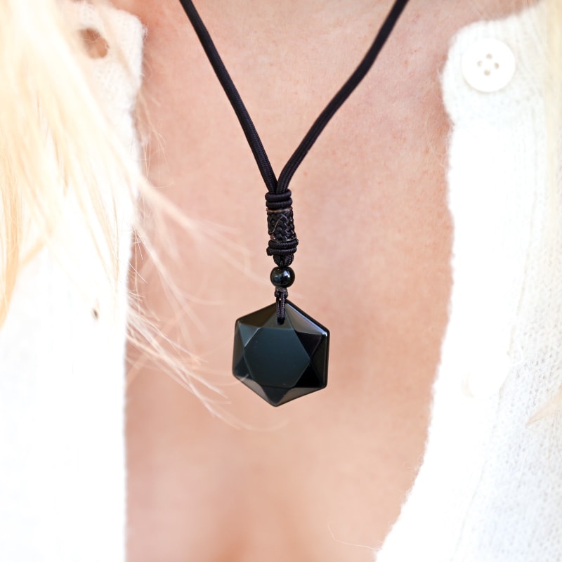 Collier Obsidienne | AA