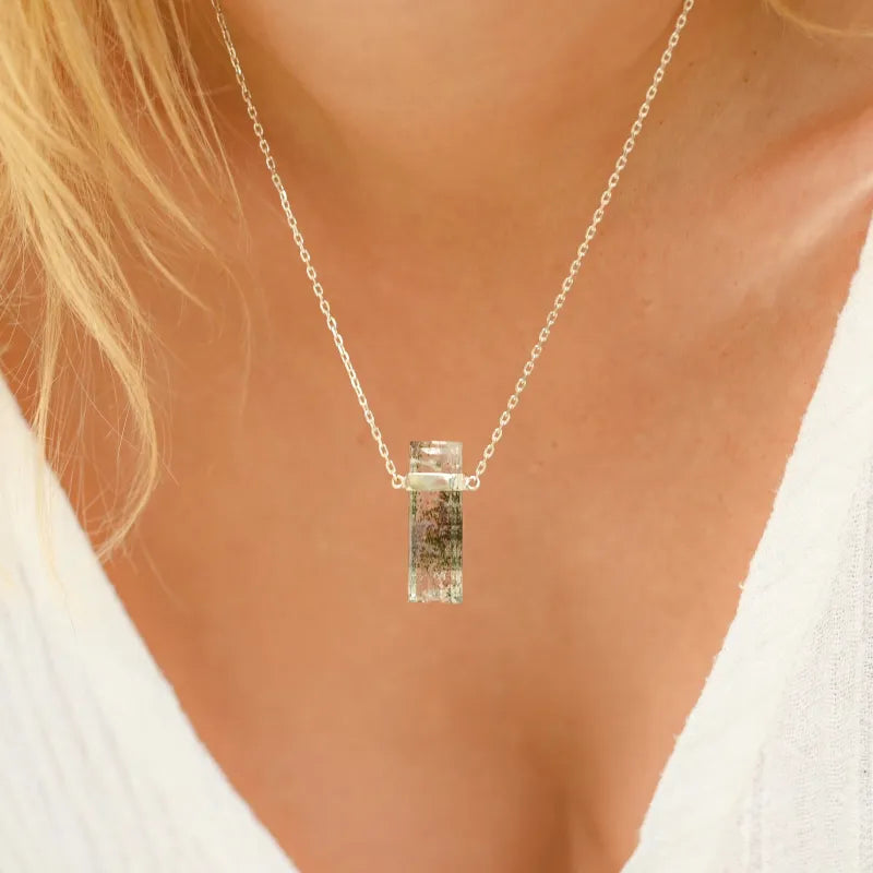 Collier ’Quartz à inclusions’