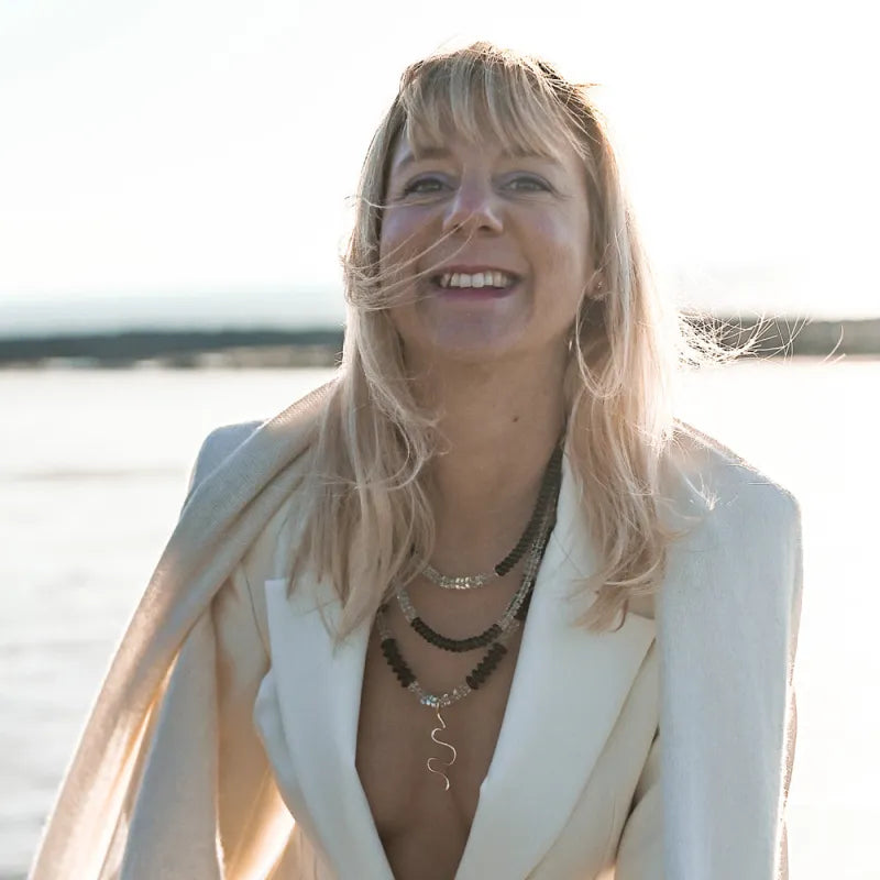 Collier Quartz Fumé