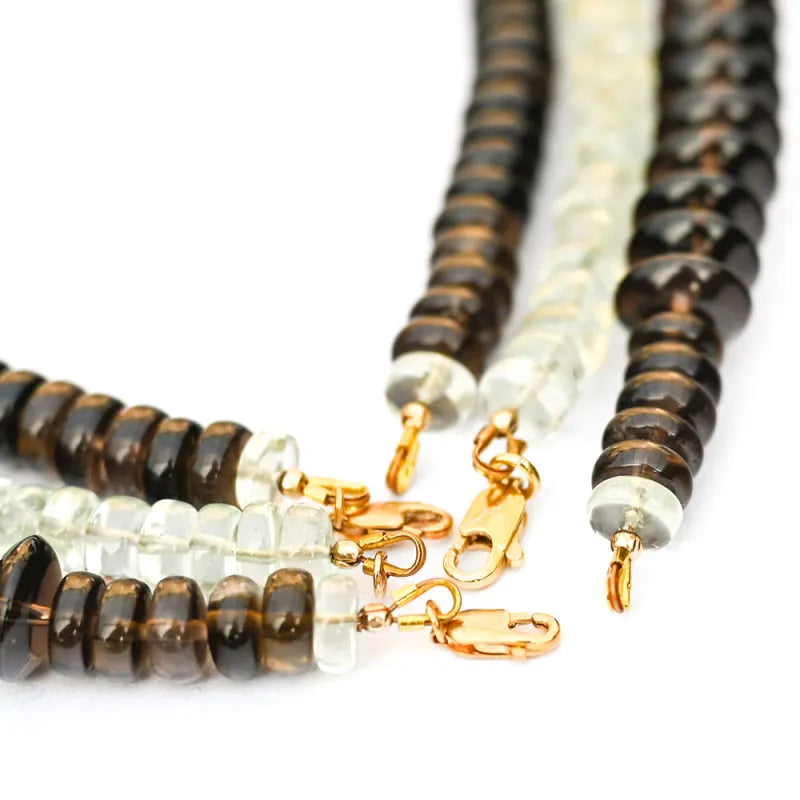 Collier Quartz Fumé