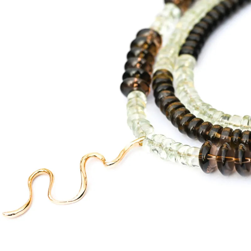 Collier Quartz Fumé